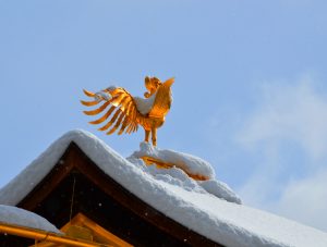 金閣寺の鳳凰